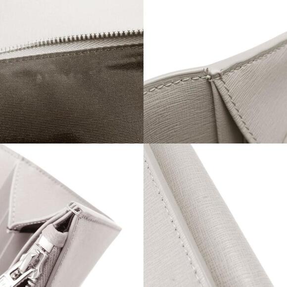 BALENCIAGA Gray Leather Wallet - Picture 8 of 11